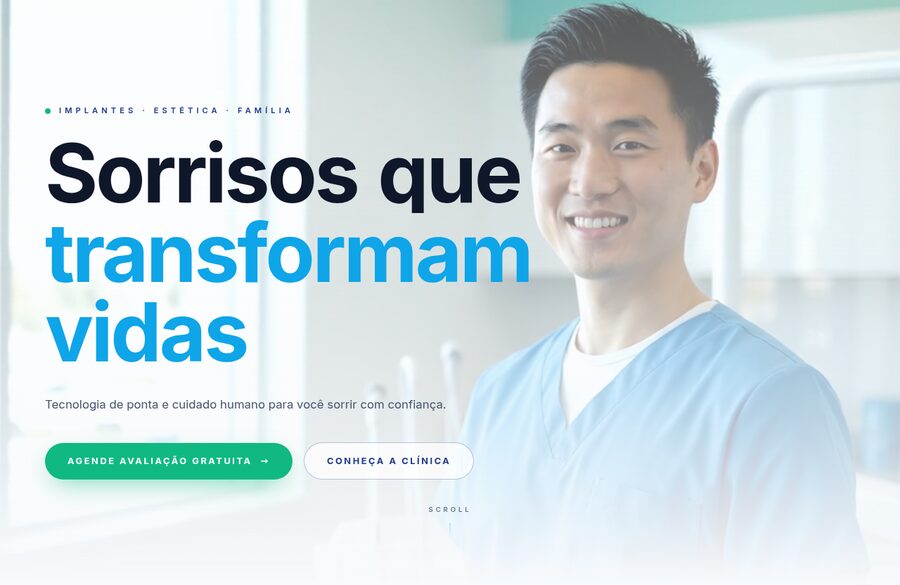 Site Clínica Odonto