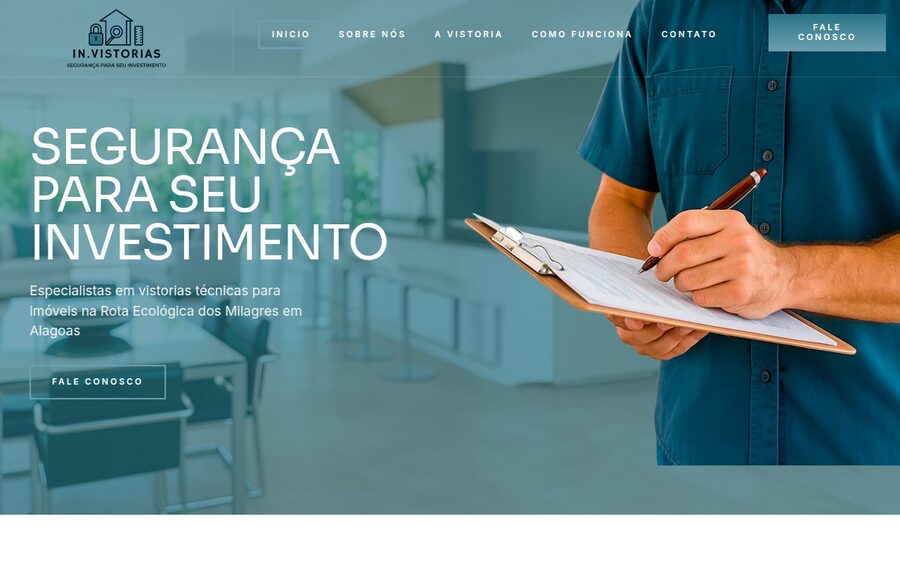 Site Invistórias