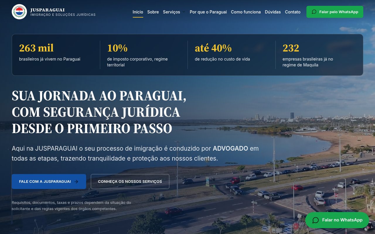 Site JUS PARAGUAI