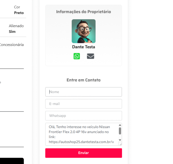 Site Profissional | Loja de Carros - Imagem 3