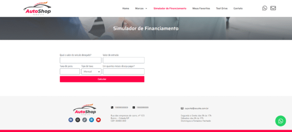 Site Profissional | Loja de Carros - Imagem 7